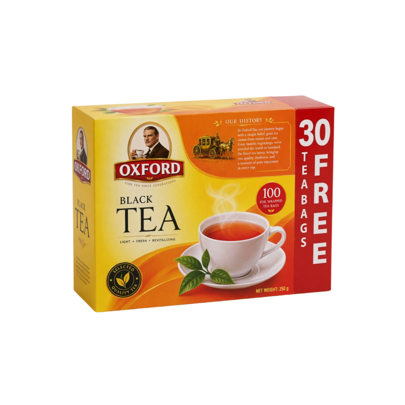 Oxford Black Tea 100ct + 30ct