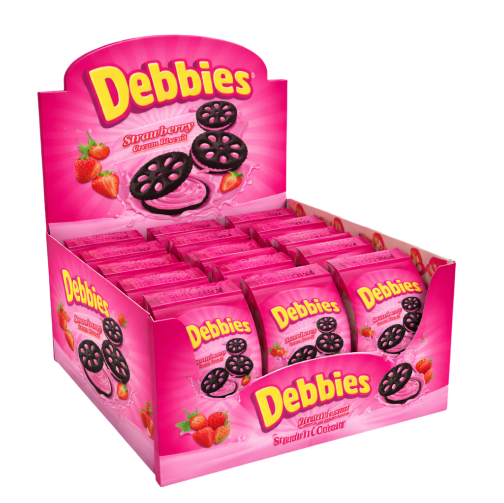 Debbies Strawberry Cream Biscuits
