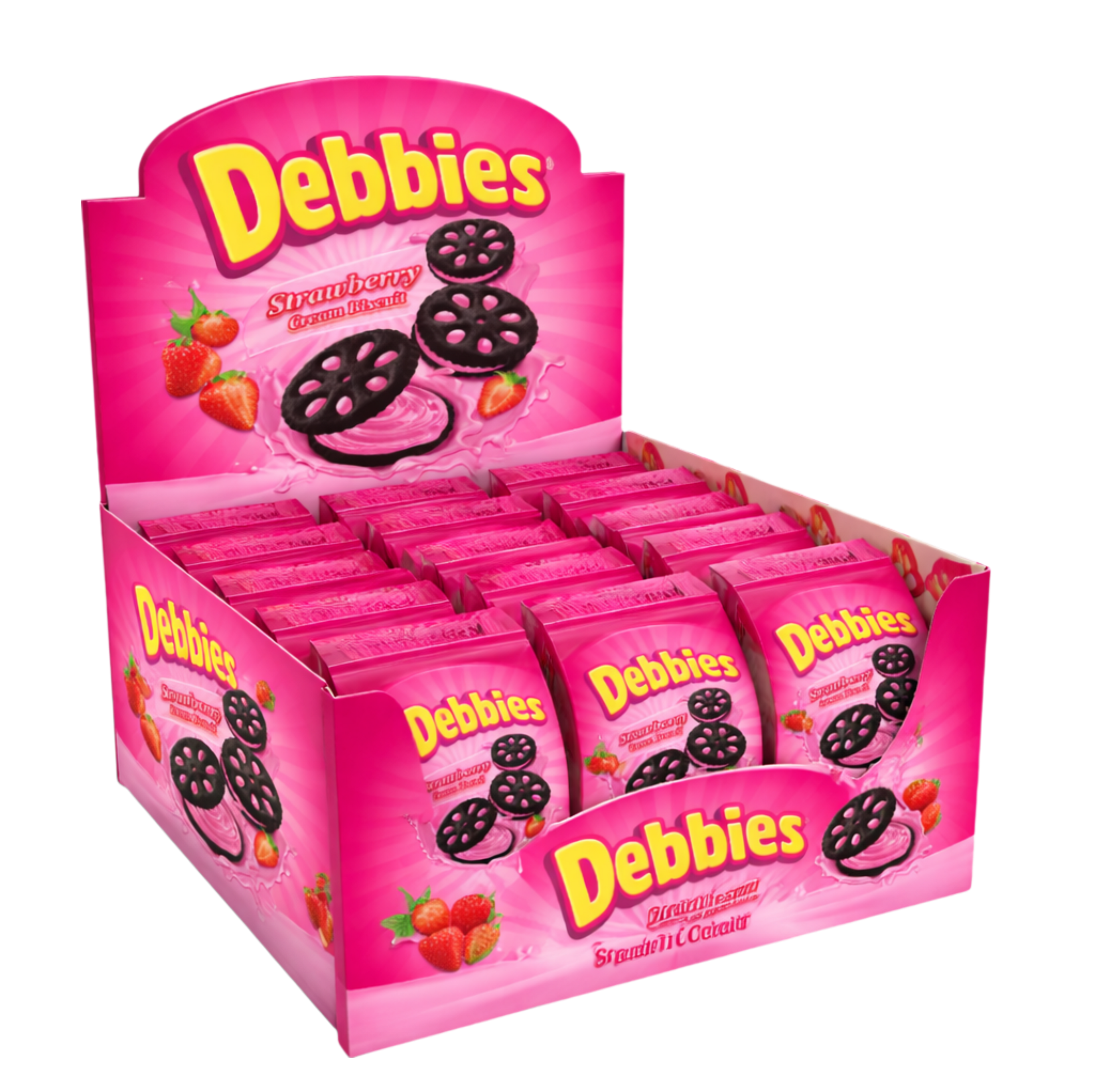 Debbies Strawberry Cream Biscuits