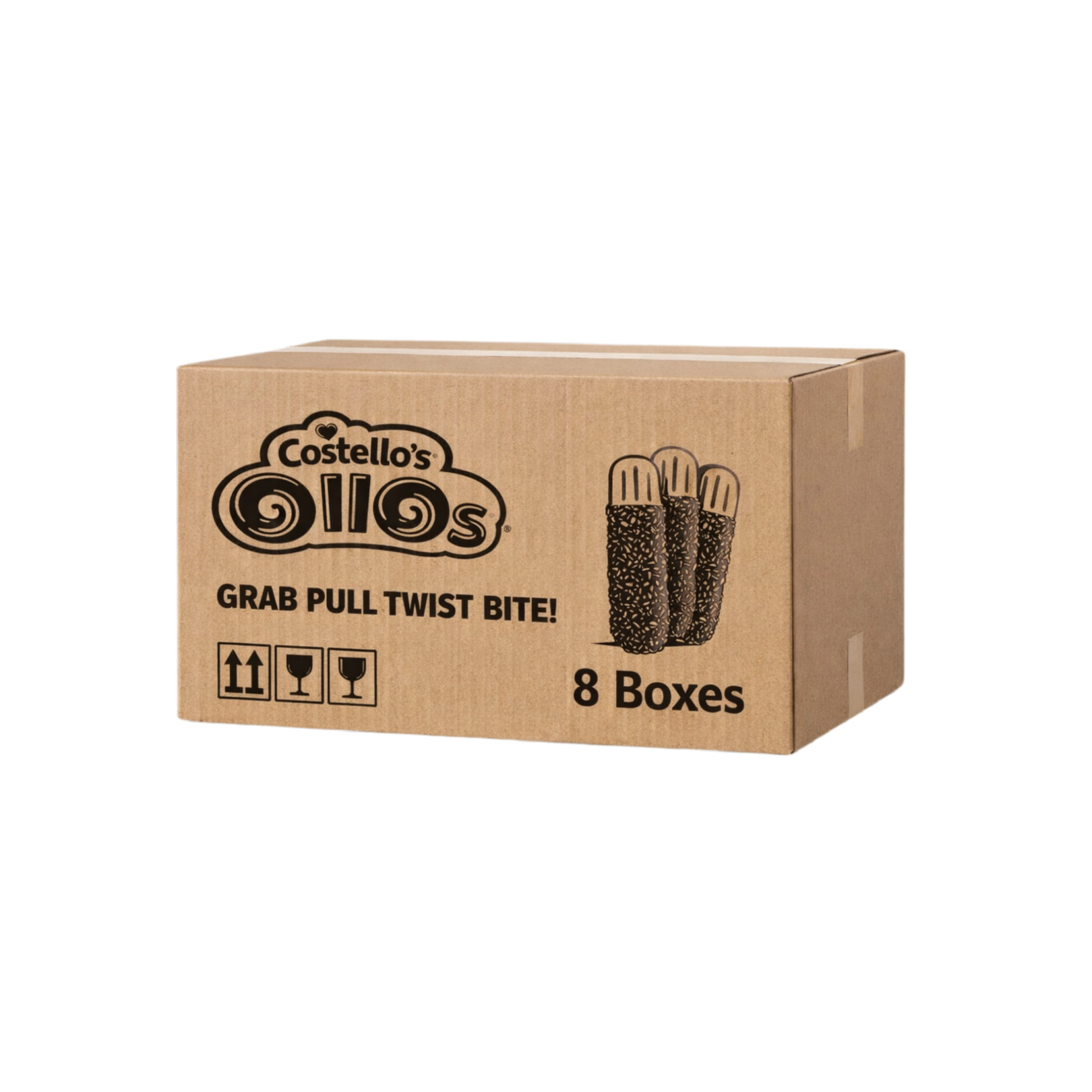 Costello's Ollos Chocolate Biscuit Sticks – 56g 20's