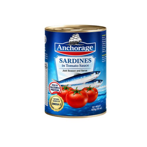 Anchorage Sardines in Tomato Sauce 425g x 12 x 200