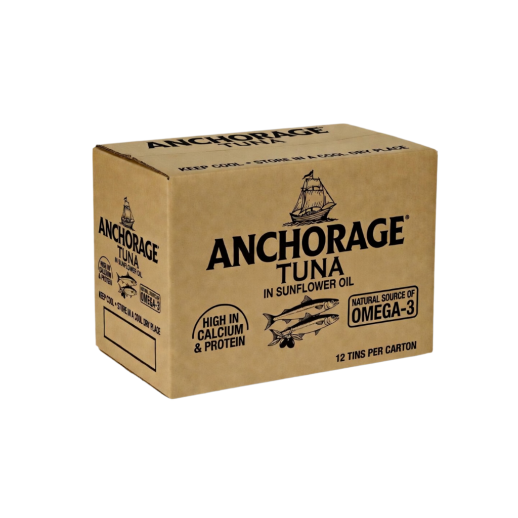 Anchorage Tuna in Sunflower Oil 425g x 12