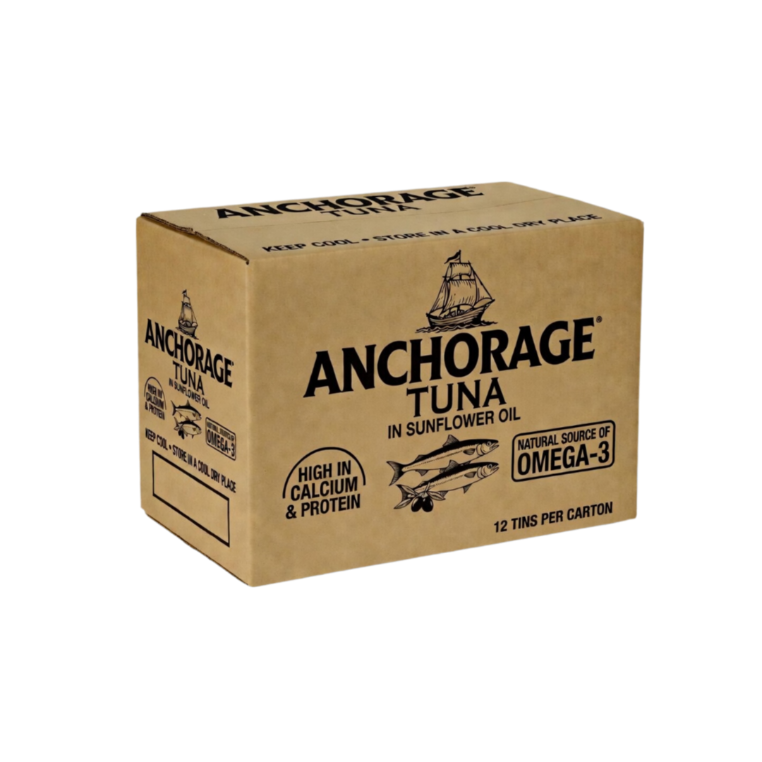 Anchorage Tuna in Sunflower Oil 425g x 12