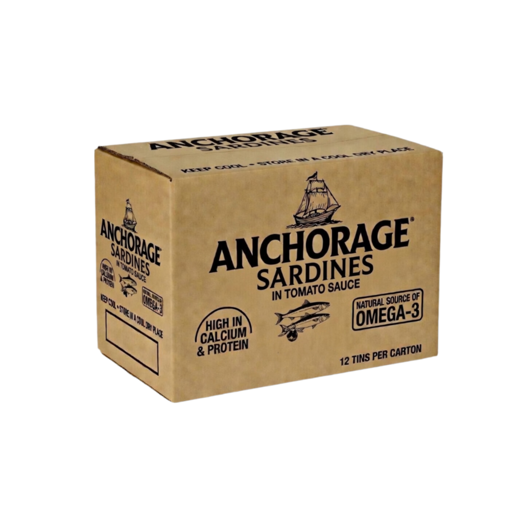 Anchorage Sardines in Tomato Sauce 425g x 12