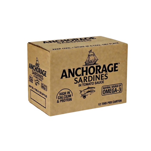 Anchorage Sardines in Tomato Sauce 425g x 12