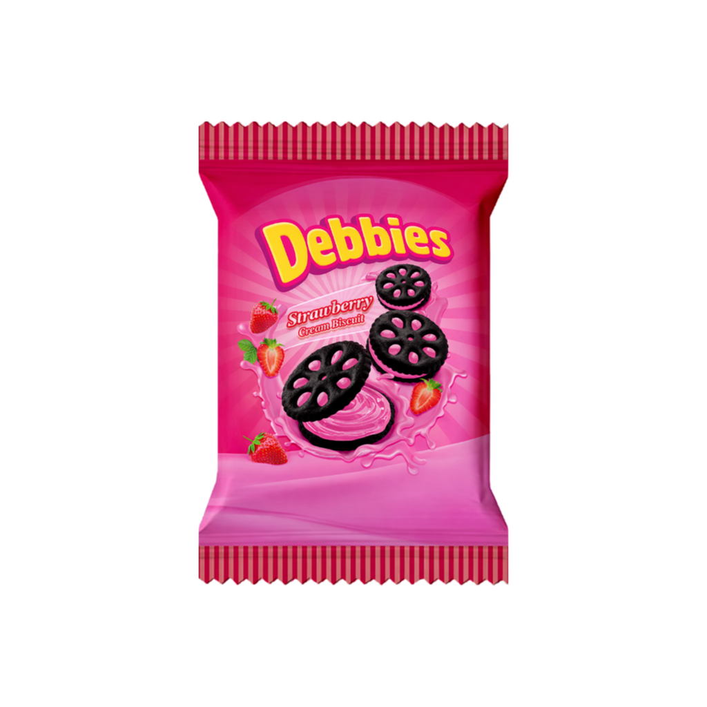Debbies Strawberry Cream Biscuits