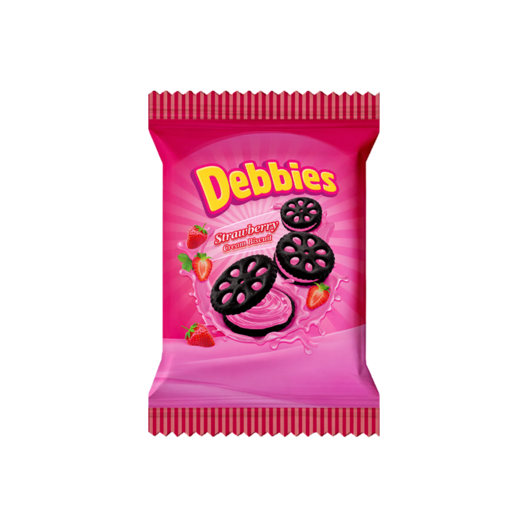 Debbies Strawberry Cream Biscuits