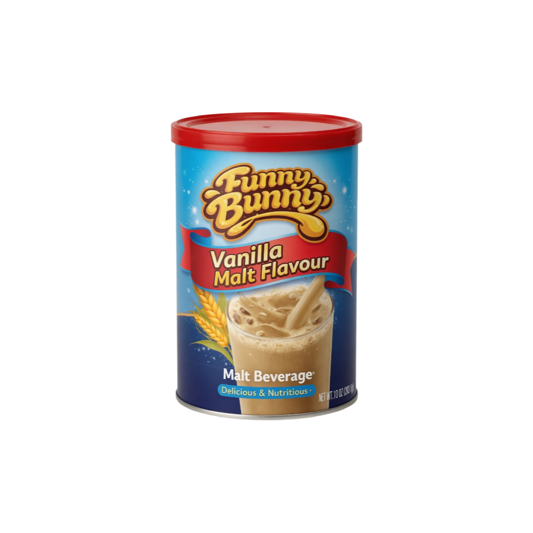 Funny Bunny Vanilla Malt Flavor Chocolate Malt Beverage